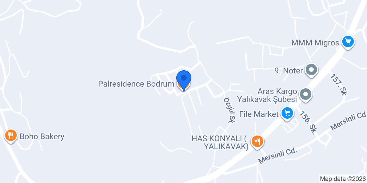 Palresidence Bodrum konumu