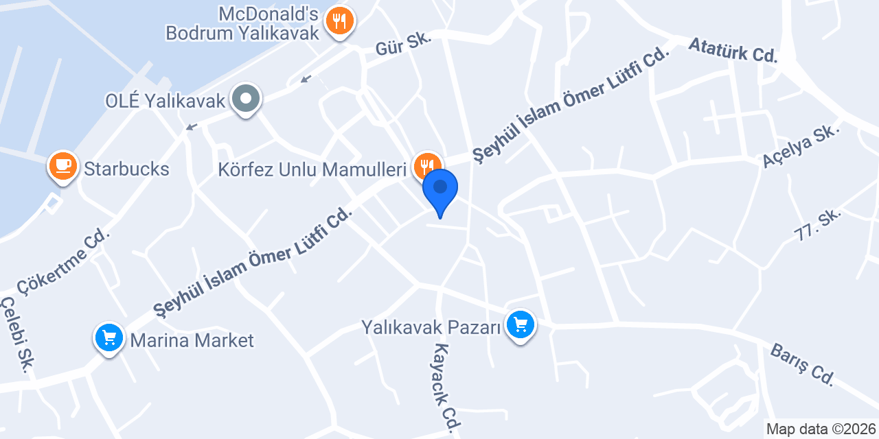 Sosyete Döner Salonu konumu