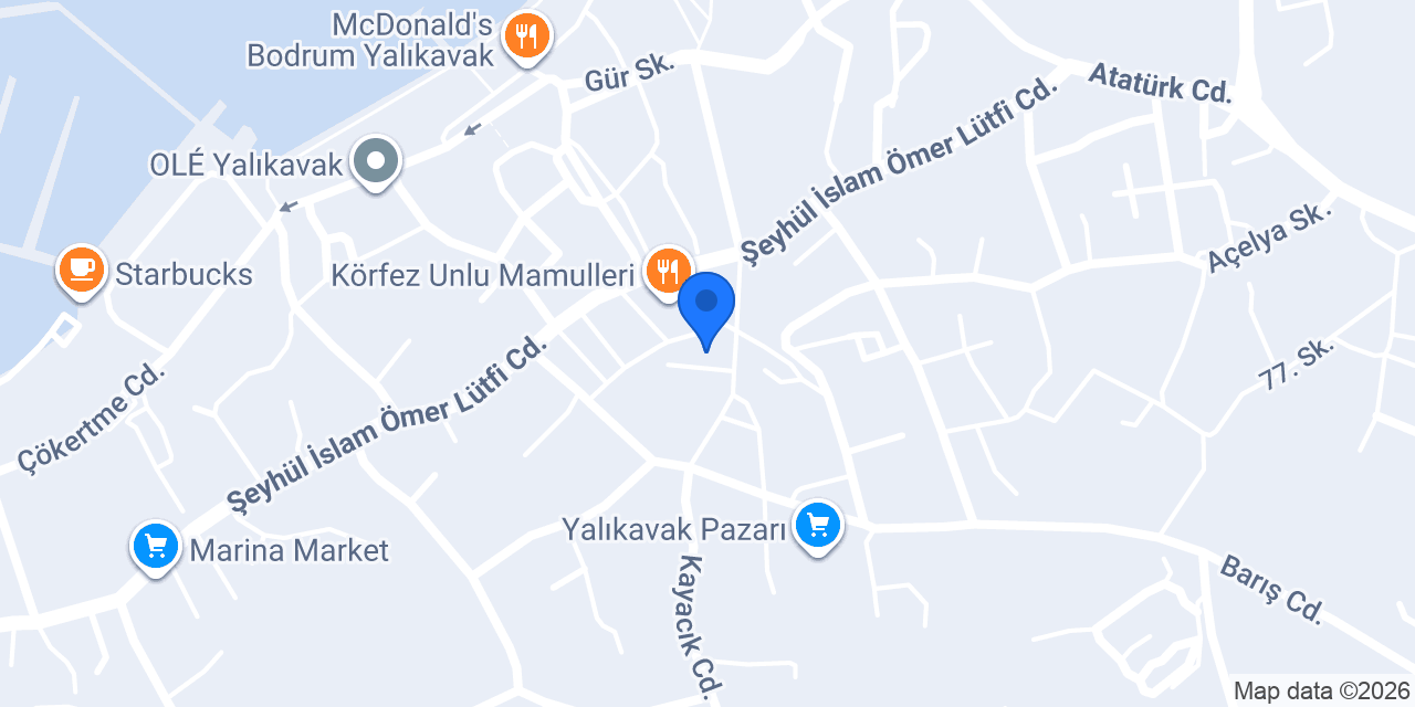 Kuaför Ömer çetiner konumu