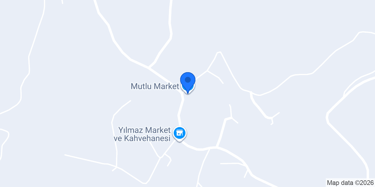 Mutlu Market konumu