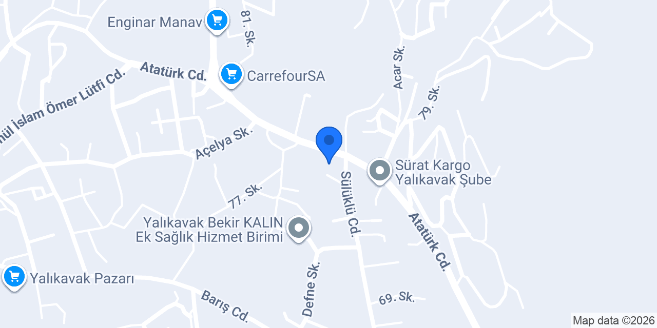 Turkuaz Eczanesi (Pharmacy, Apotheke) konumu
