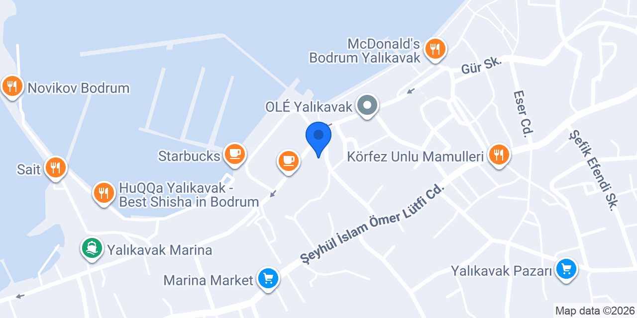 Sepaj Yalıkavak konumu