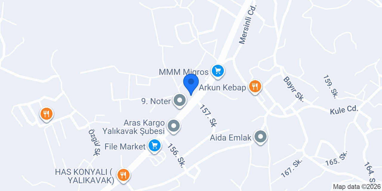 Yatsan Yalıkavak konumu