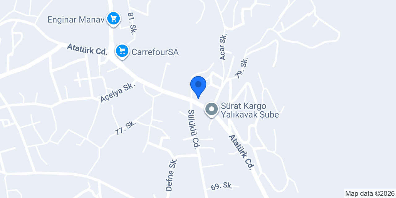 Aspava Yalıkavak konumu
