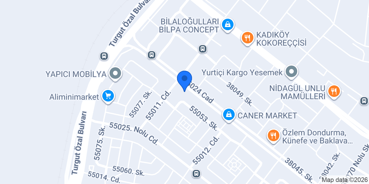 AYM RENT A CAR konumu