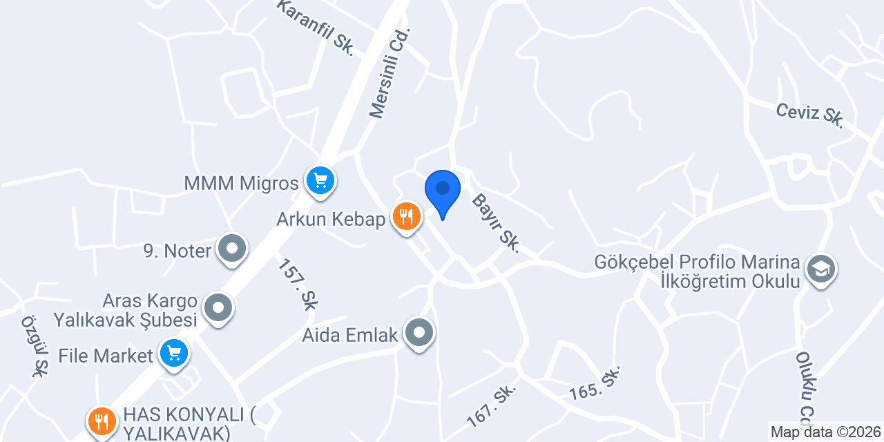 GM Bilişim Teknolojileri konumu