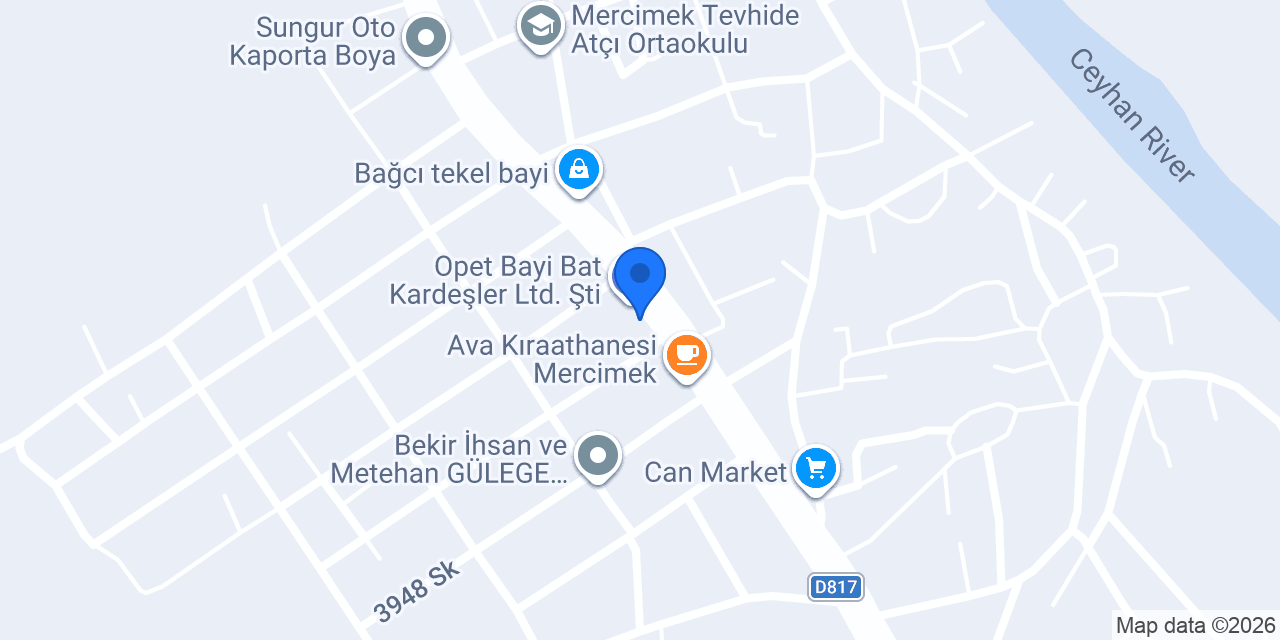 Sunpet Ceyhan konumu