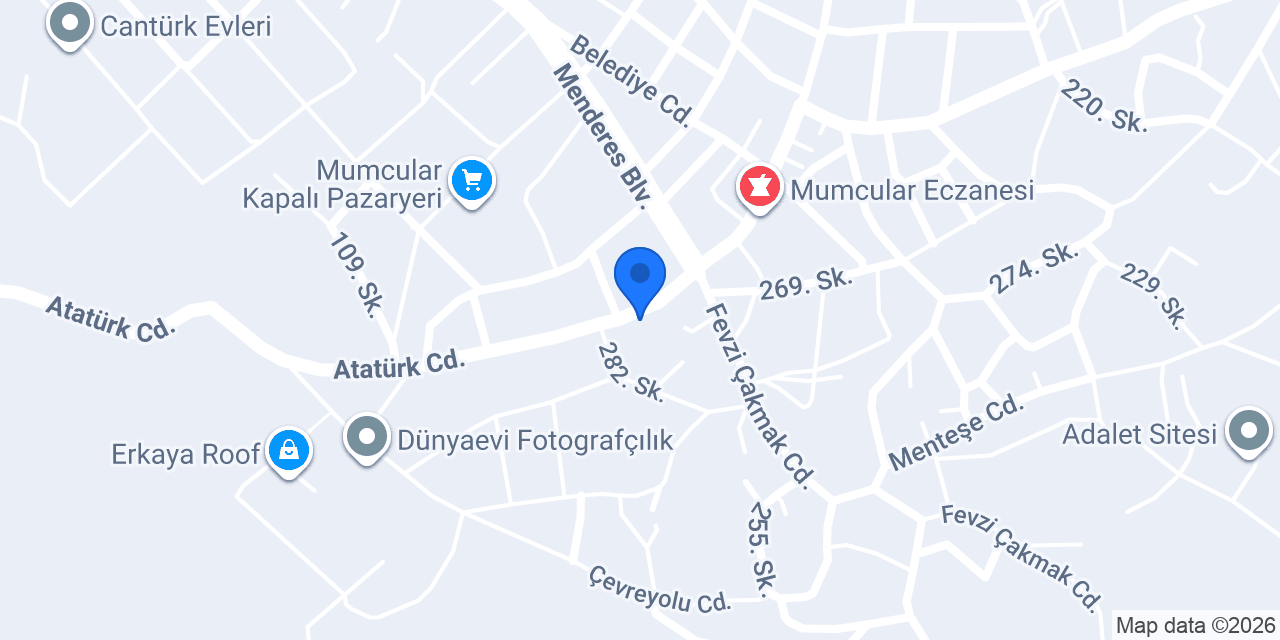 Gözde Et Galerisi konumu