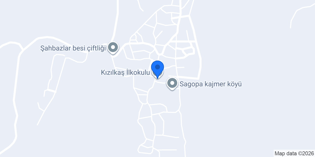 Kızılkaş İlkokulu konumu