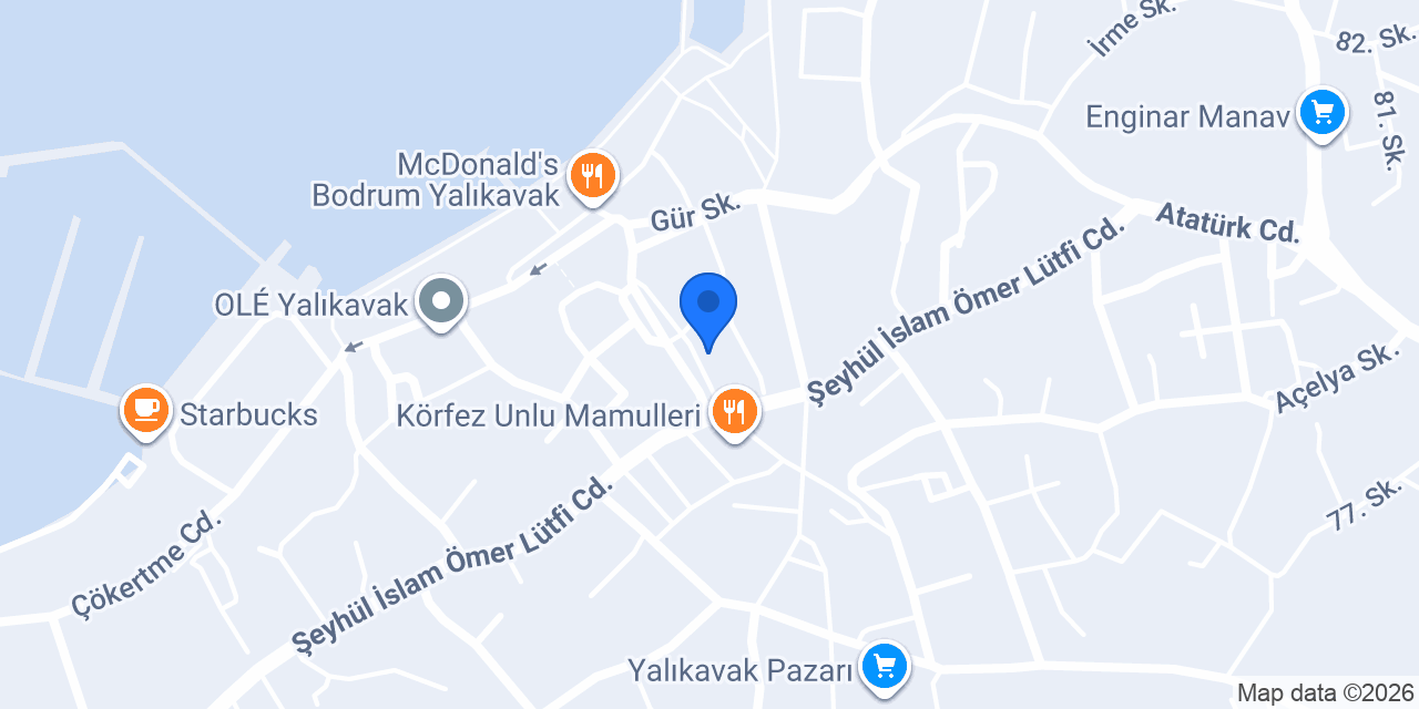 Aç Ayi Fast Food konumu