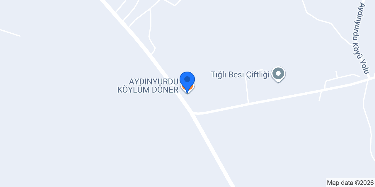 AYDINYURDU KÖYLÜM DÖNER konumu