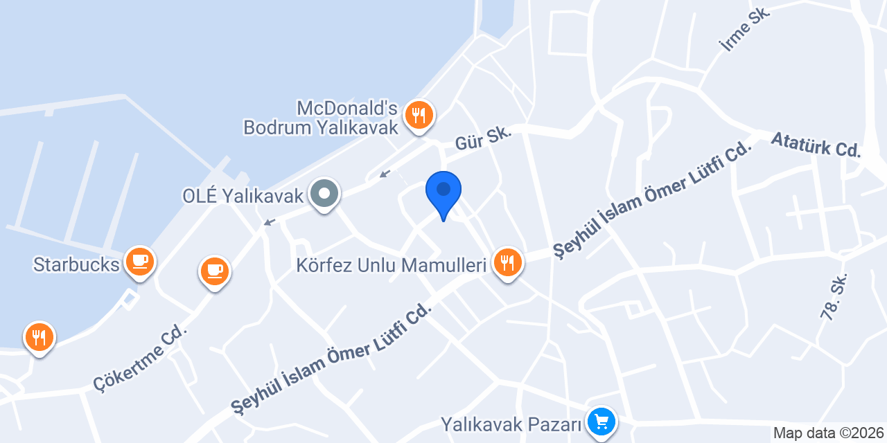 BODRUM MSG EMLAK & YACHTING konumu