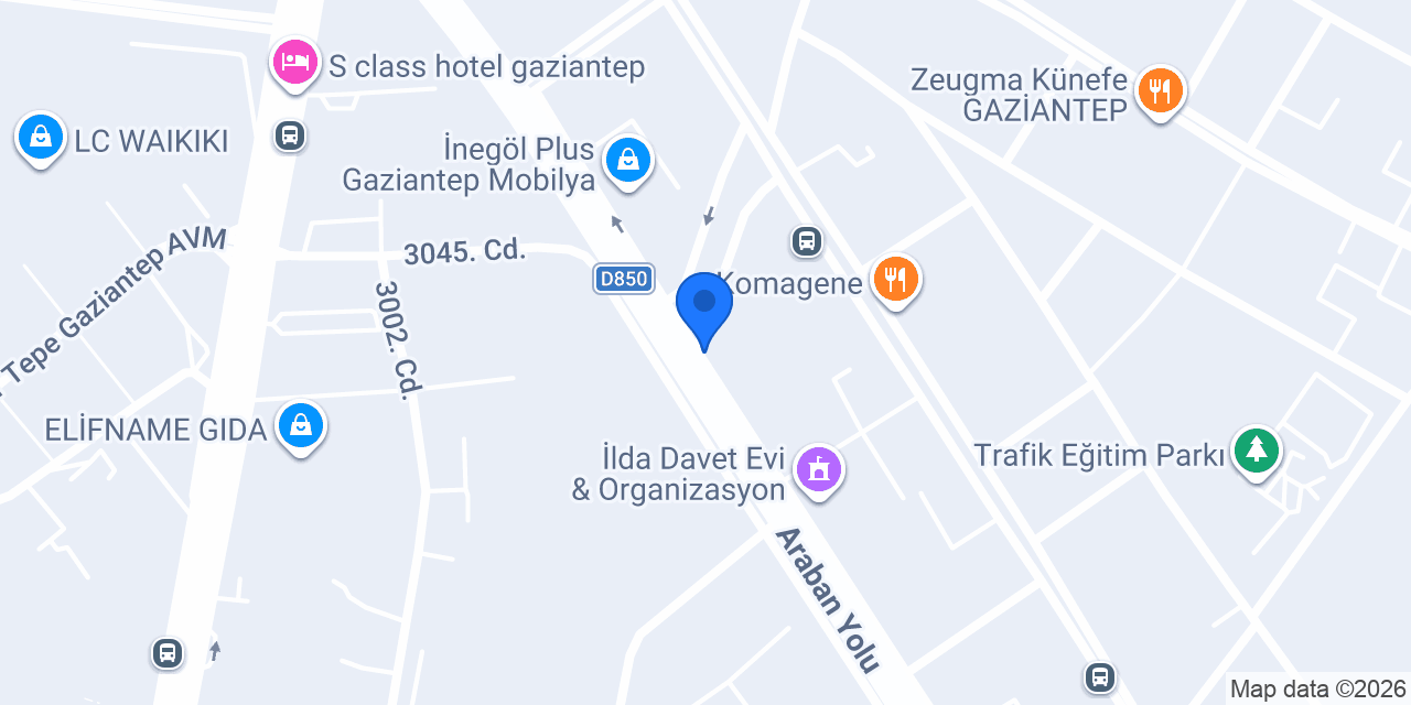 Dev Davet Evi konumu