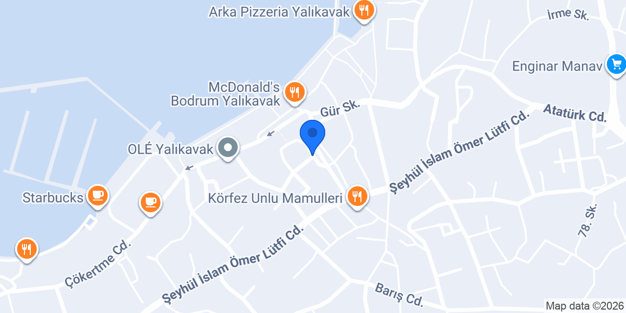 Yalıkavak Gold konumu