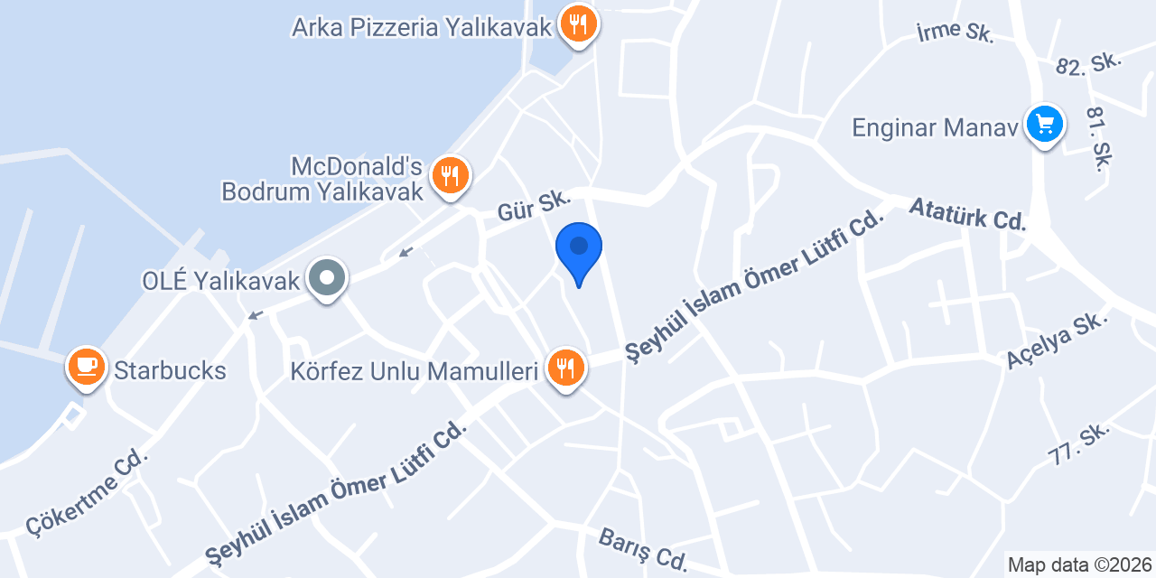 Berber Dükkanı konumu
