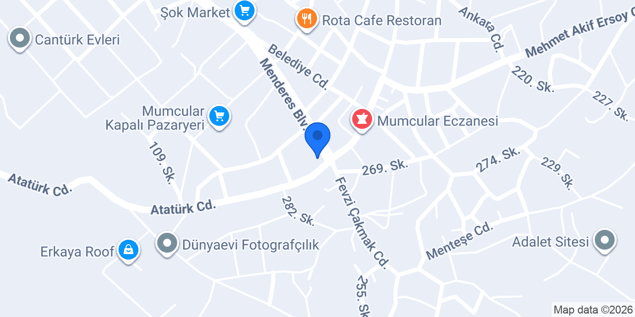 Zeytinli Cafe konumu
