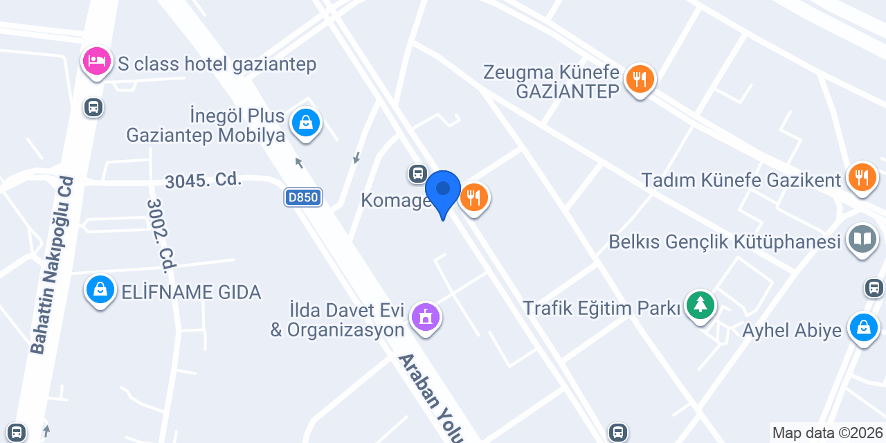 Kerekliöz Cam Balkon konumu