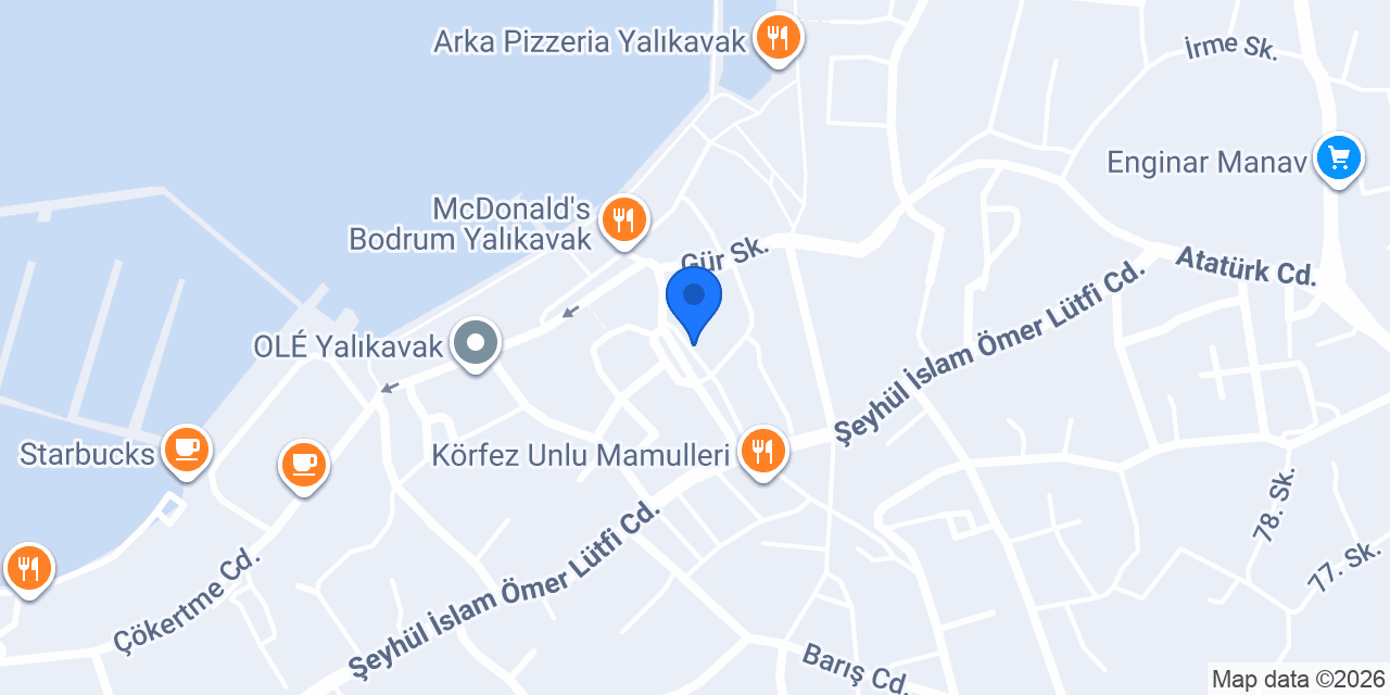 Özel Samsun Pide Salonu konumu