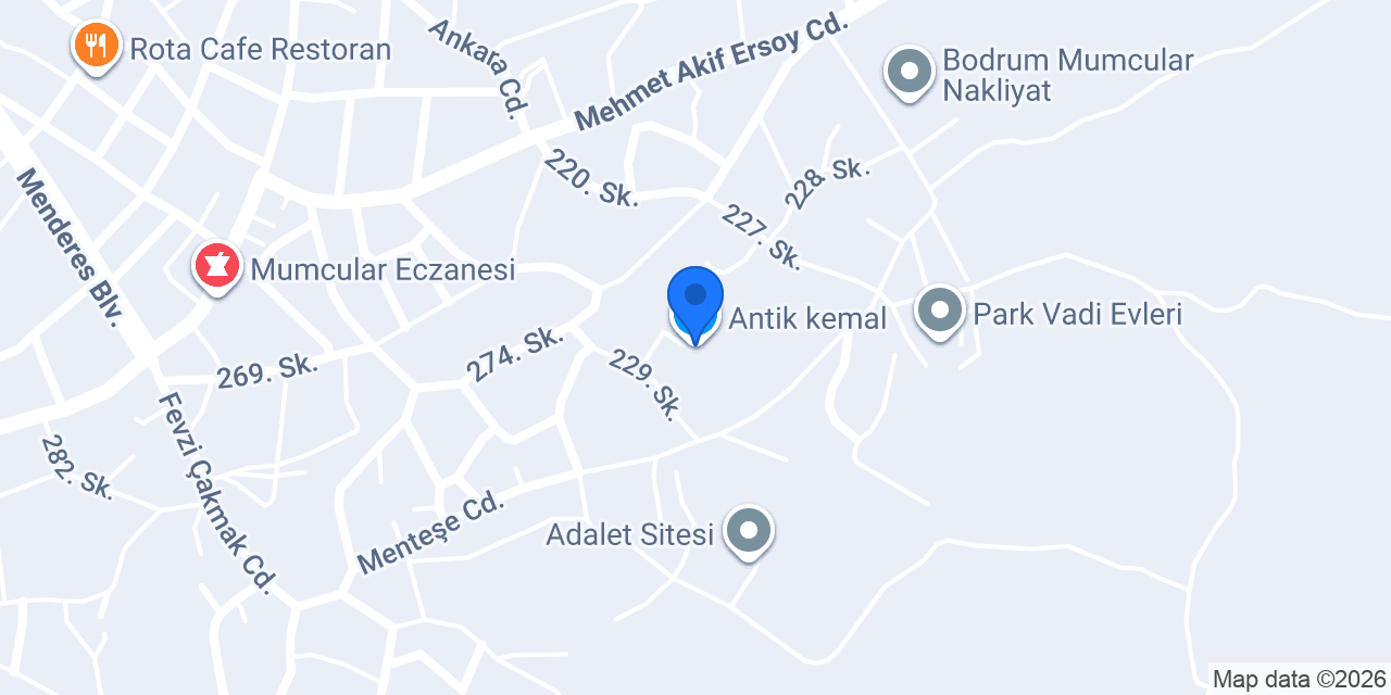 Antik kemal konumu