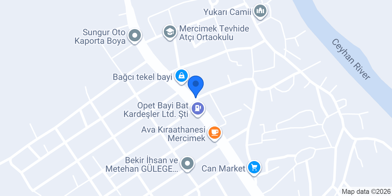 Tevhide Atçı İlköğretim Okulu konumu