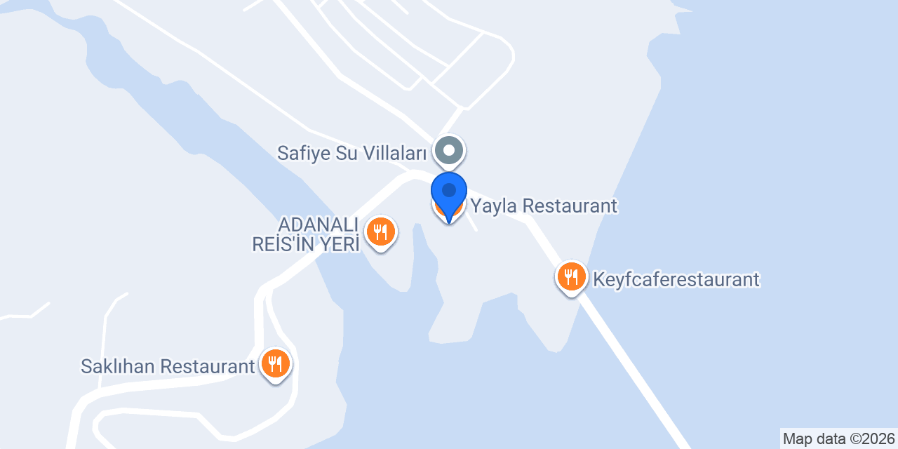 Yayla Restaurant konumu