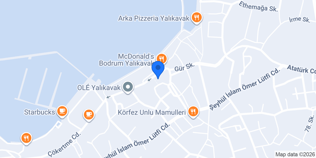 Yalıkavak Beykoz Pet Shop konumu