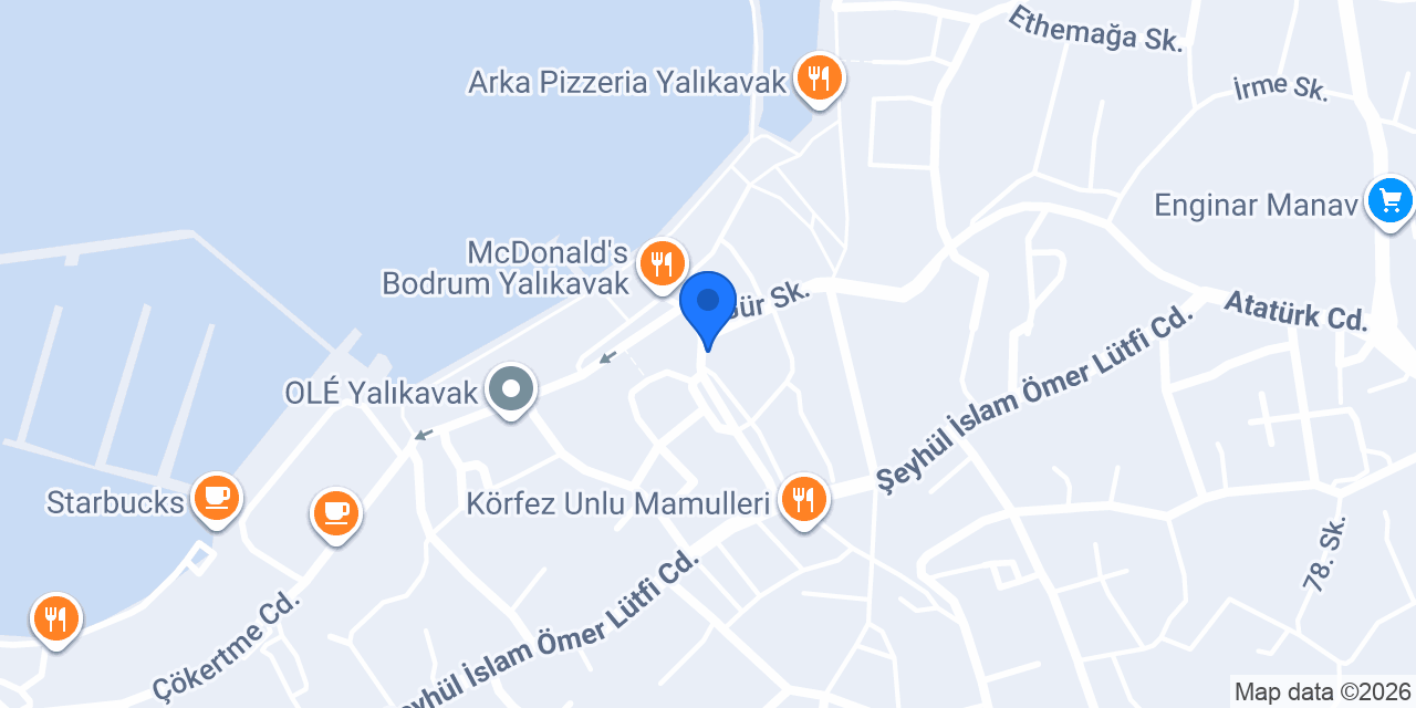 Sarı Kardeşler Yalıkavak konumu
