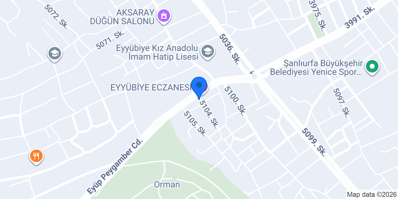 HASAN ECZANESI konumu
