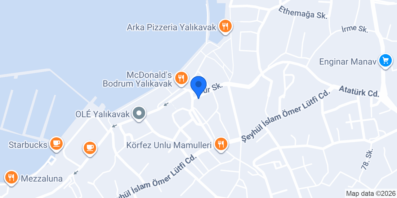 YALI Travel Agency konumu