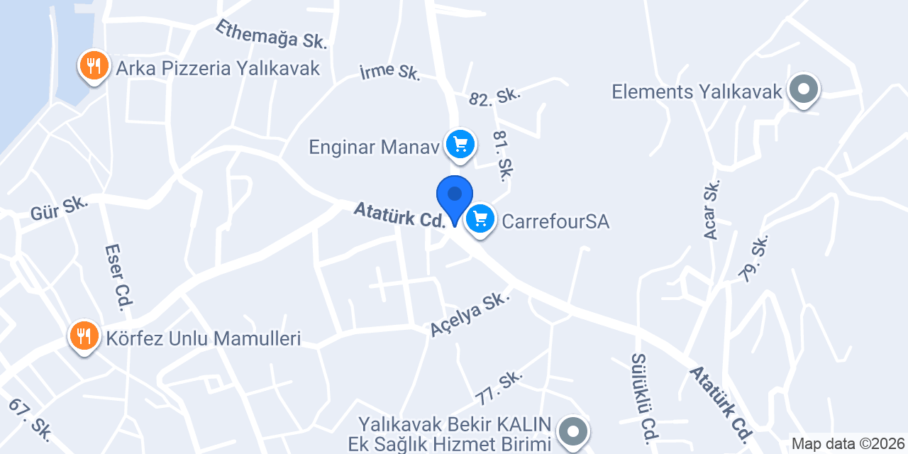 Yalıkavak Elektronik konumu