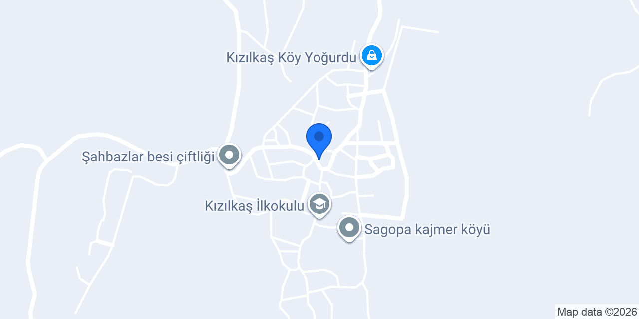 Kızılkaş Köyü Muhtarlığı konumu