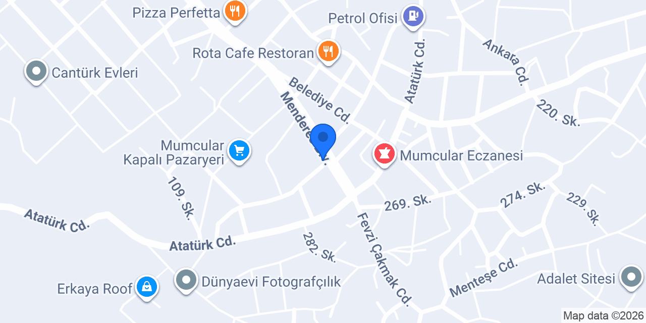 Özgüler Ticaret konumu