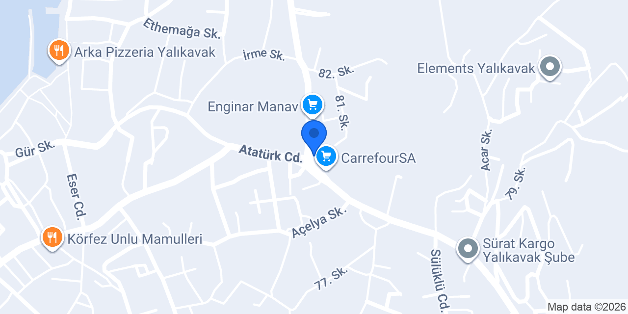 Çıtır Çıtır Pizza konumu