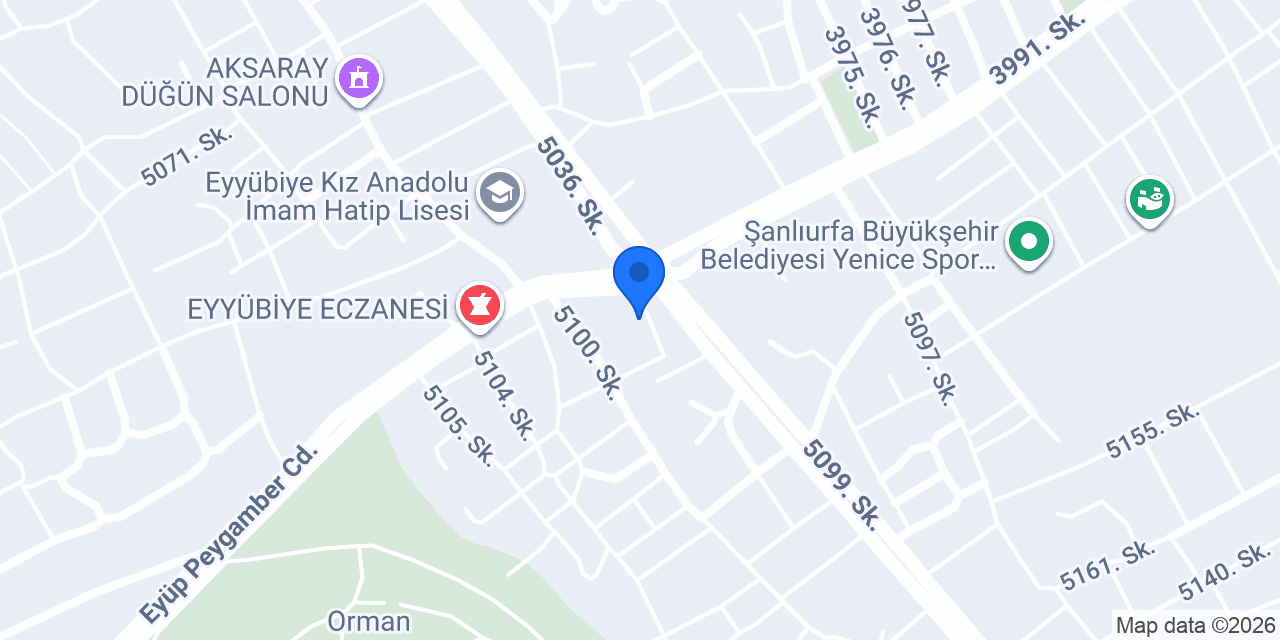 Emineller Veteriner Kliniği konumu