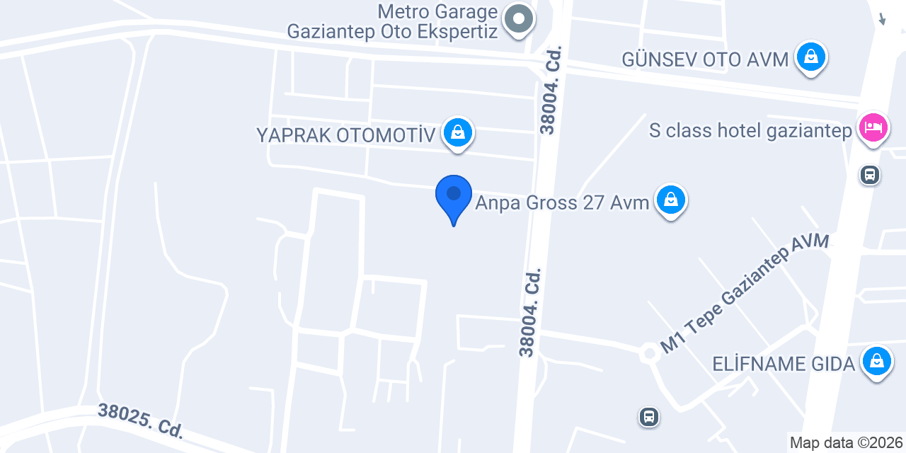 Deveci Auto konumu