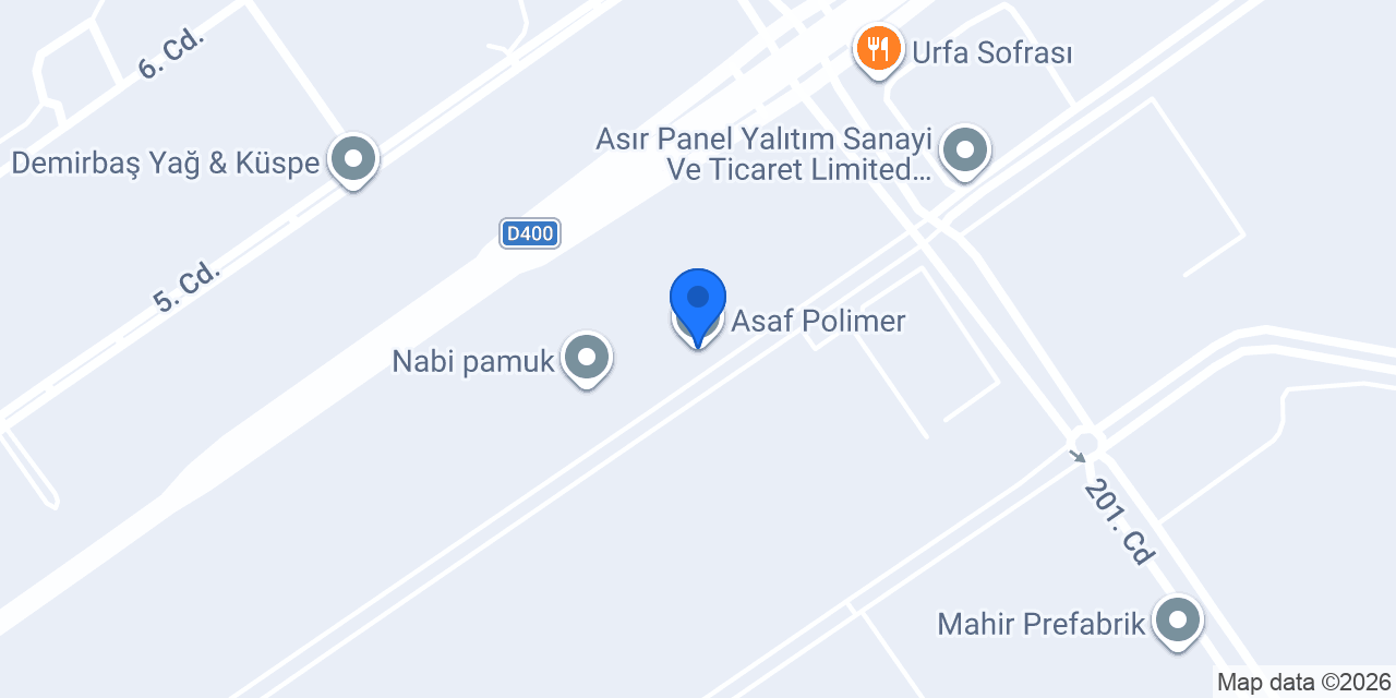 Asaf Polimer konumu