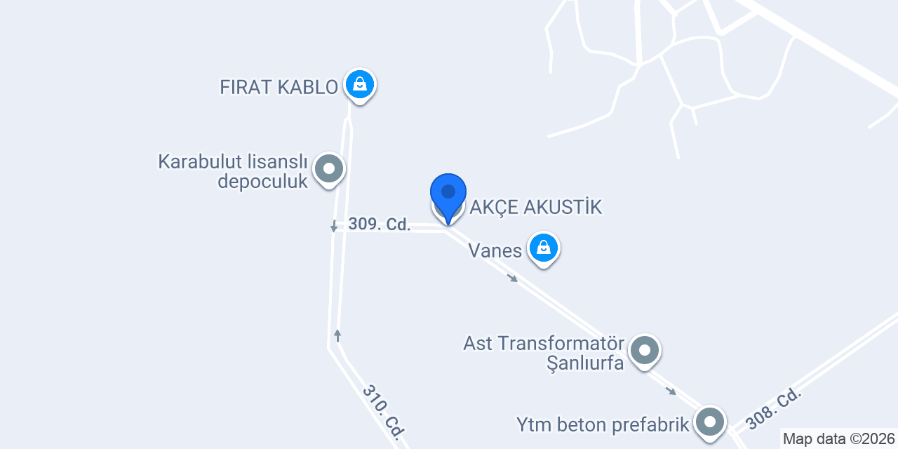 AKÇE AKUSTİK konumu