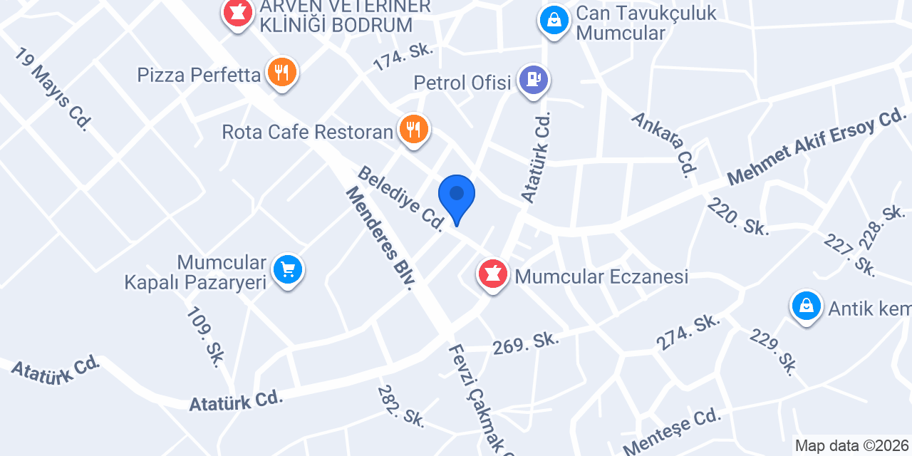 ANTIOCH DÖNER HOUSE konumu