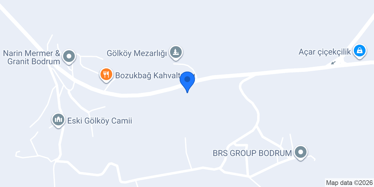 Karaoğlu Peyzaj Bodrum Fidanlık konumu