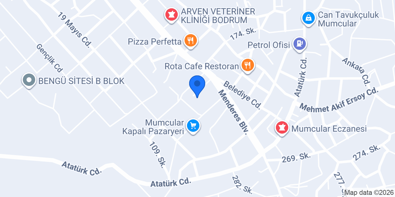Özer Rent A Car konumu
