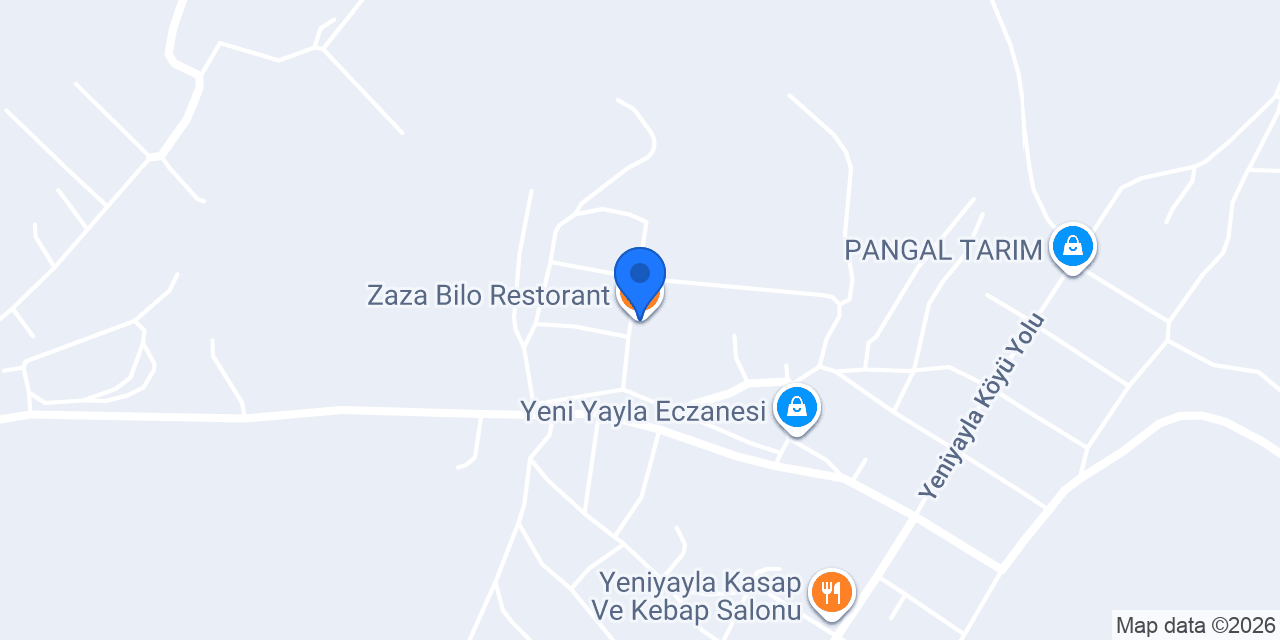 Zaza Bilo Restorant konumu