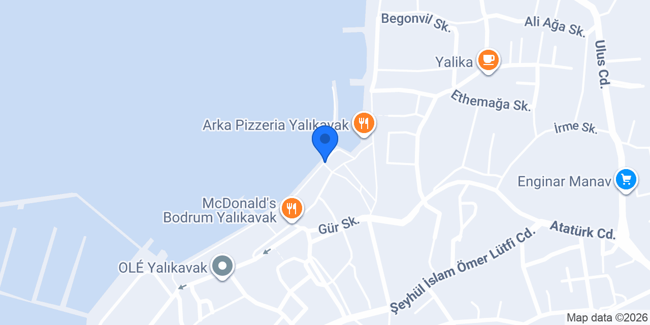 Yalı Kıyı Balık Restaurant konumu