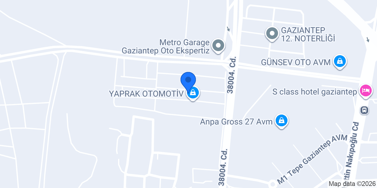 Okur Auto konumu
