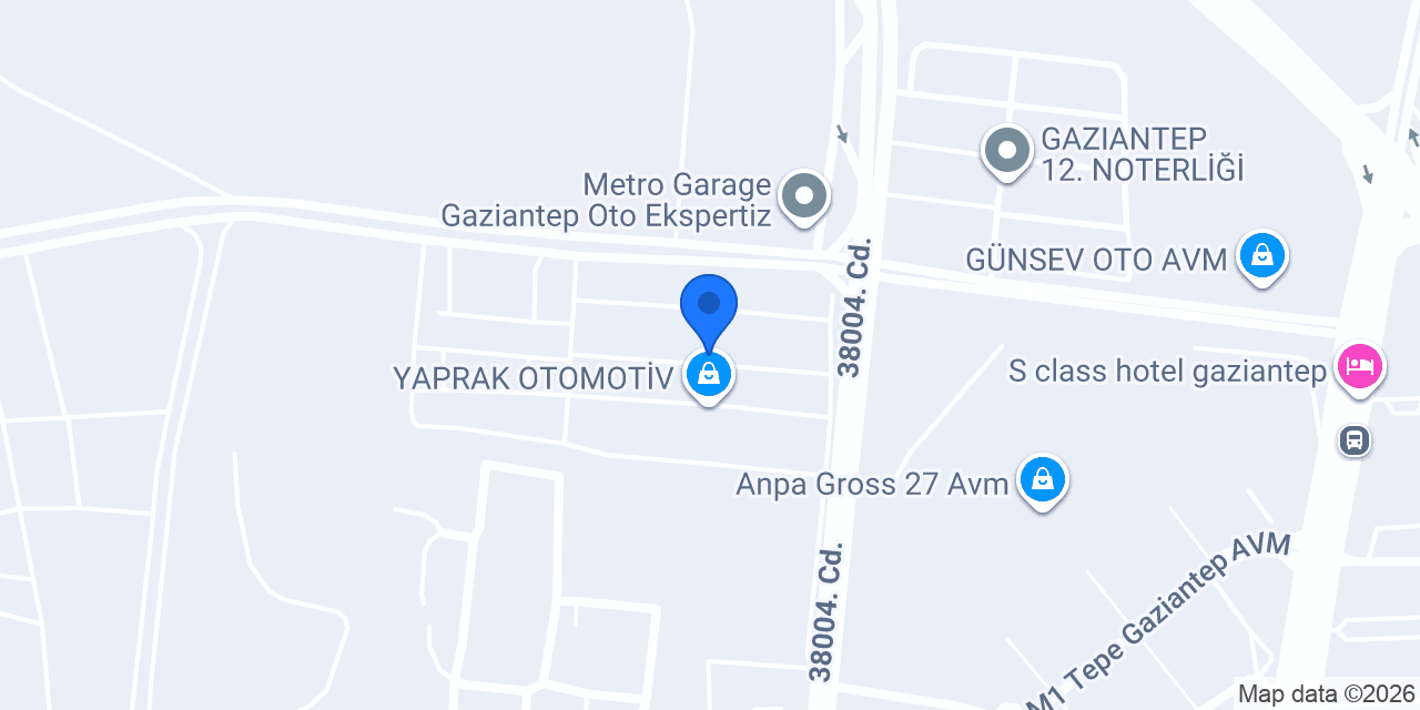 Eminoğlu Auto konumu