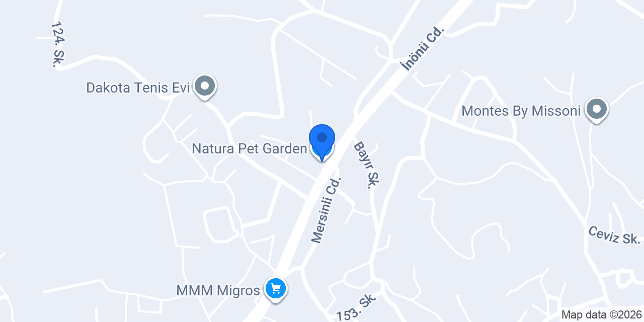 Natura Pet Garden konumu