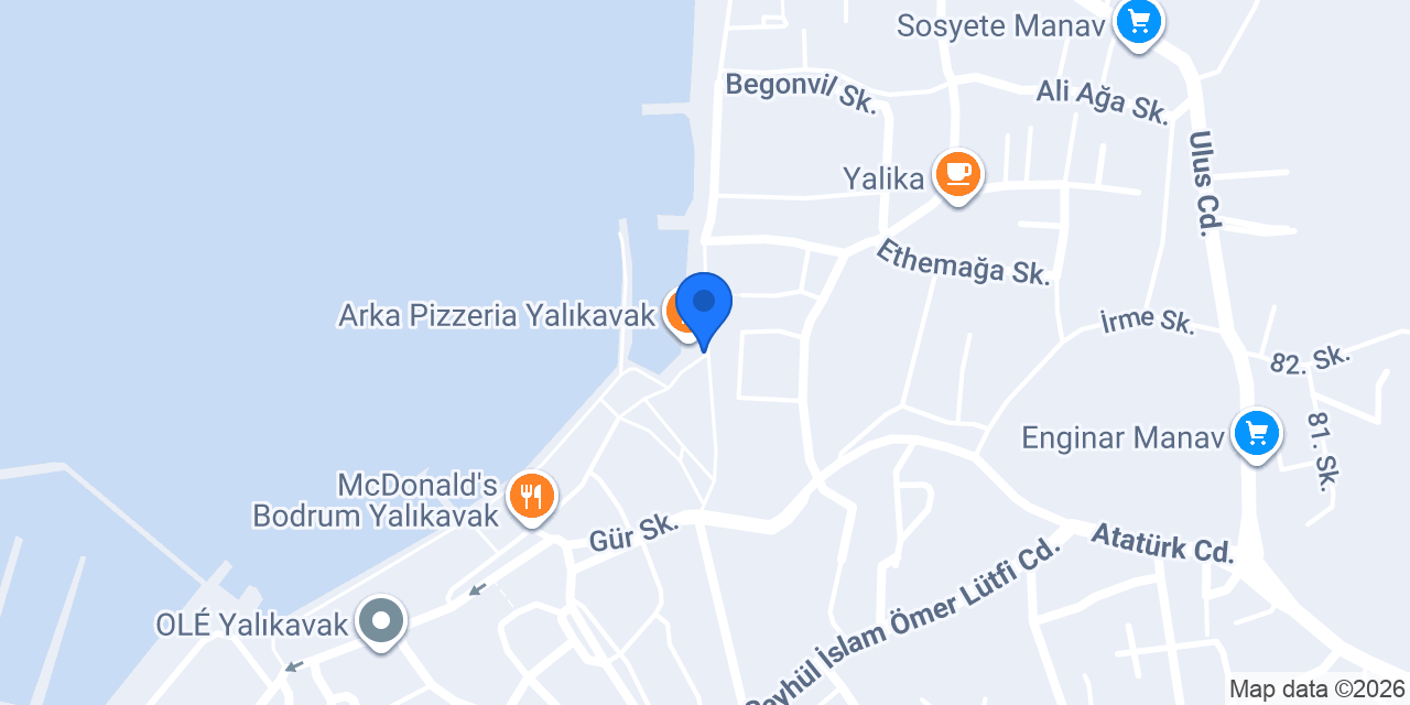 Can Deniz Butik Cafe Unlu mamulleri konumu