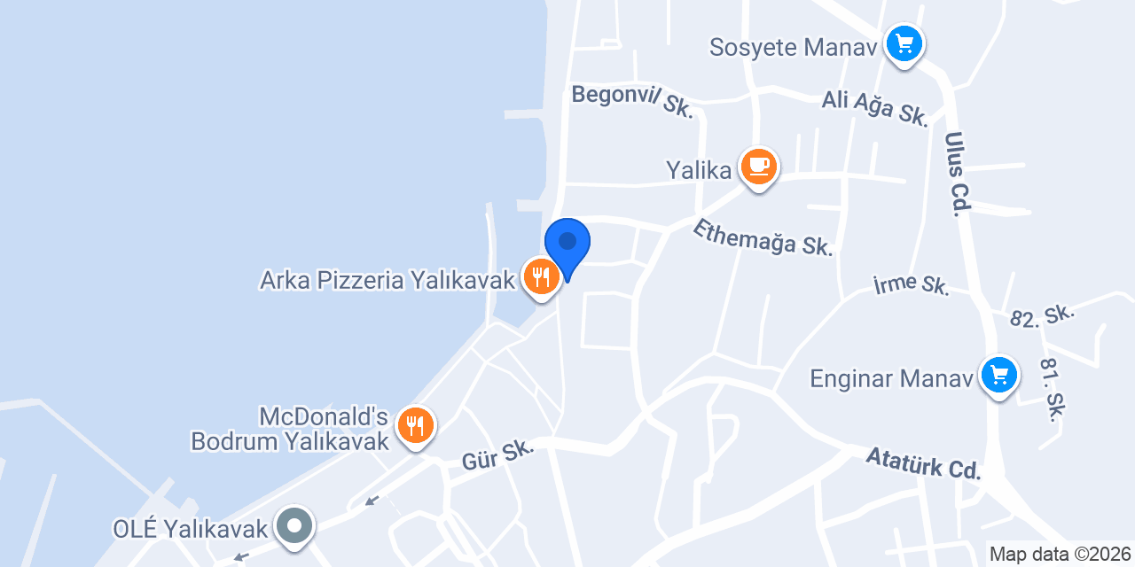 Zincir Butik Yalikavak konumu