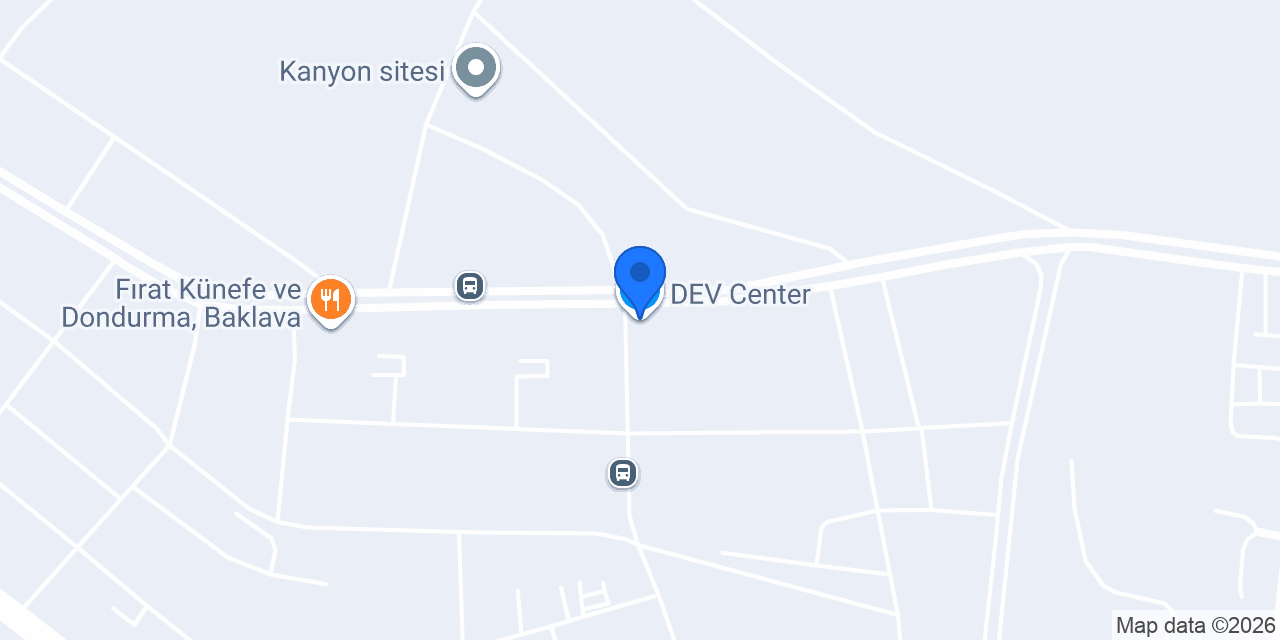 DEV Center konumu