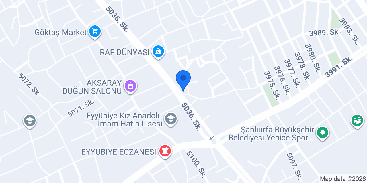 ÖZDAĞ saramik TiCaret konumu