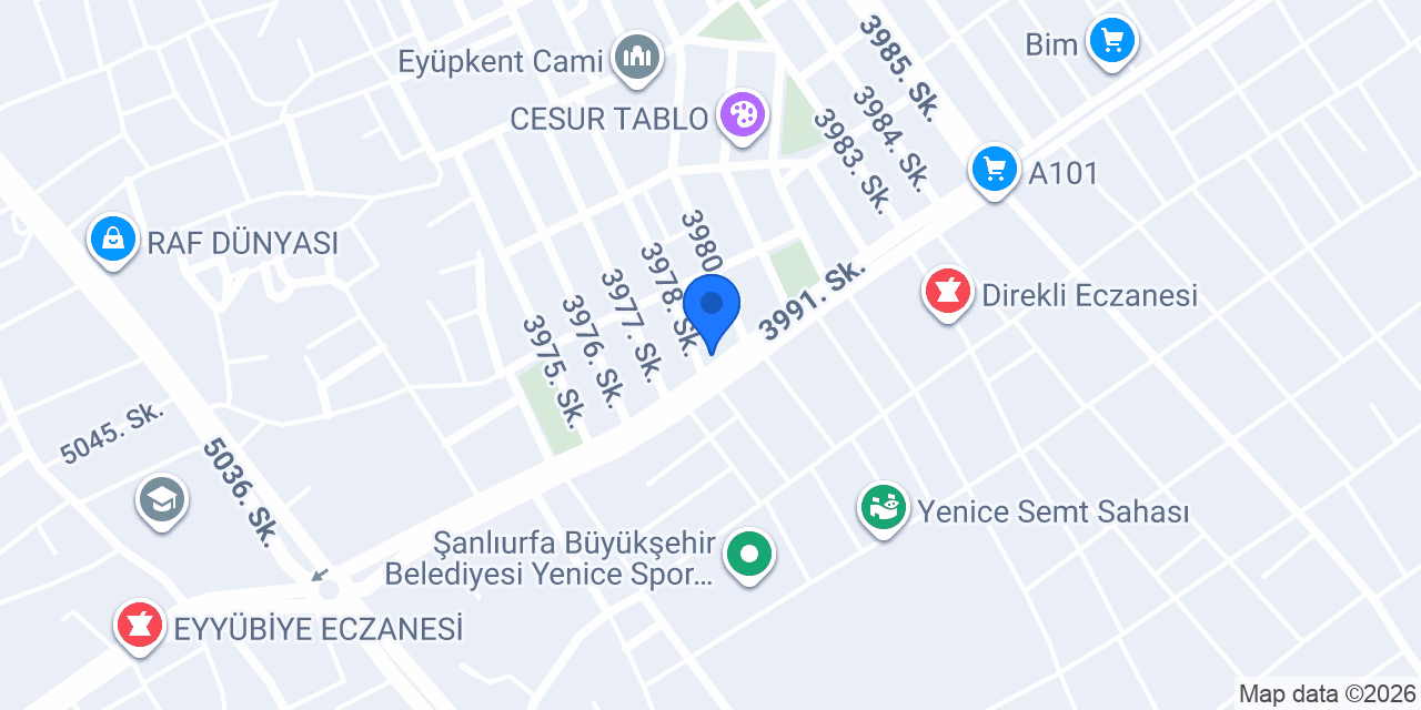 Töbay Döner konumu